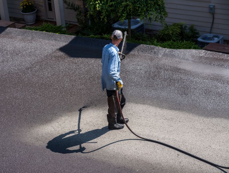 Sealant Being Applied