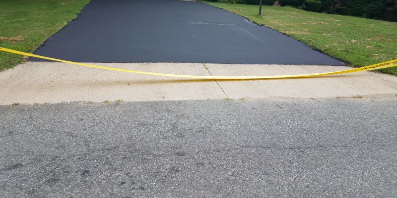Sealed Driveway Finish