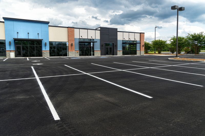 Asphalt Parking Lot Sealing detail