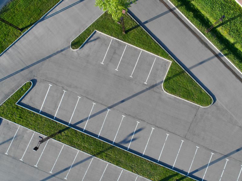 Parking Lot Resurfacing detail